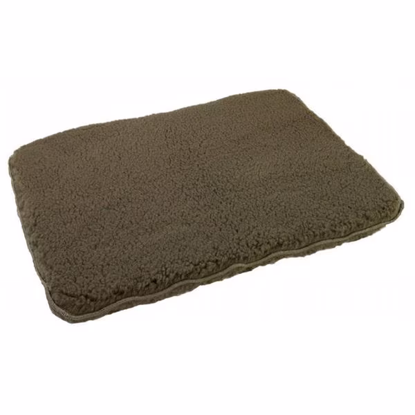 AlphaPooch BBC-2335-9-ULOL Unreal Lambskin Brute Bed; Olive